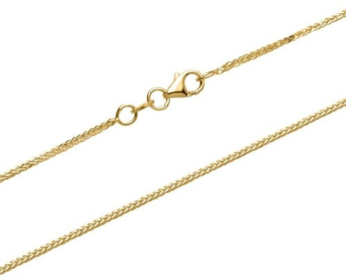 Fuchsschwanz-Kette aus 375er Gold GC0005 (Länge: 40cm)