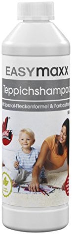 CLEANmaxx Teppich-Shampoo 1 x 500ml | Perfekte Kombination mit dem Hartboden- und Teppichreiniger PRO, auch für andere Wasch- und Teppichsauger geeignet | Spezialfleckenformel und Farbauffrischer