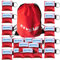50 Stück CPR Maske Face Shield mit Schlüsselanhänger und Rückschlagventil für Erste Hilfe/Rescue, CPR Atmen Barriere Mund zu Mund SCHUTZ Wiederbelebung Schild in einem Schlüsselring Beutel