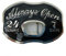 YONE Xwest HOURS DAYS Open Beer Bottle Opener Belt Buckle