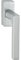 Hoppe 10763571 Fenstergriff Dallas-VarioFit, VK 7 x 32-42 mm, Edelstahl matt,