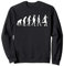 Evolution of Soccer I Love Soccer Games Football Match Sweatshirt