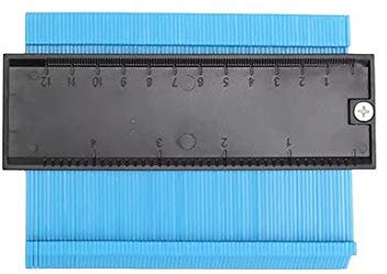 Strumento per contorni di grandi dimensioni Strumento per contorni di grandi dimensioni Strumento per duplicare i contorni 140mm di calibri Laminato Strumento per la marcatura di piastrelle (Blu)