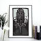 Din A4 Kunstdruck ungerahmt - Nordmann Krieger Wikinger Vikings Valhalla - Nordische Mythologie Ornamente Gothic Kelten Druck Poster Bild