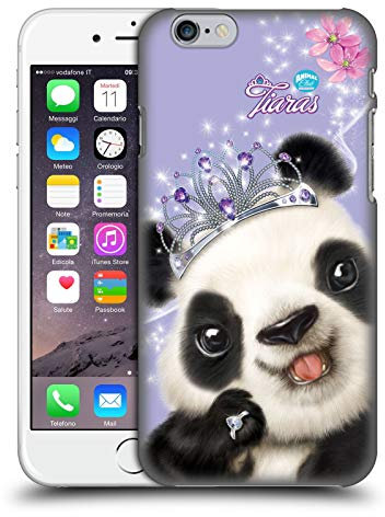 Head Case Designs Offizielle Zugelassen Animal Club International Panda Königliche Gesichter Harte Rueckseiten Handyhülle Hülle Huelle kompatibel mit Apple iPhone 6 / iPhone 6s