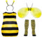 Seawhisper Bienenkostüm Erwachsene Kostüm Damen Bienen Faschingskostüme Karneval Halloween Große Größen 42 44 52 58 56 54 50 48 XXL XXXL