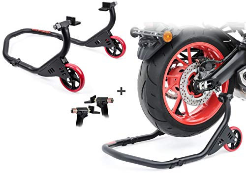 Motorrad Montageständer Set Hinten Constands Falcone (Paar) sw