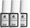MAGIC ARMOR 3 Pièces Colle à ongles Avec Pinceau 7ml Colle Faux Ongle extra forte Colle A Faux Ongles Pour Pointes Acrylique Colle à Ongles Pour Ongles Artificiels, Anti-Fongique nail glue