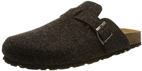 CMP ECO TARAZ HOME SLIPPERS, Sandali a Ciabatta Uomo, Carbone Mel, 40 EU