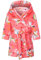 FILOWA Bademantel Kinder Mädchen Kinderbademantel mit Kapuze, Flanell Flauschig Morgenmantel Kuschelig Lang Roben Weich Dressing Gown Warm Pyjama Gr.104-110, Rosa Einhorn