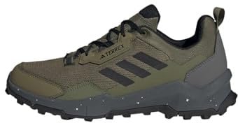 adidas Herren Terrex AX4 Hiking Shoes Wanderschuhe, Focus Olive/Core Black/Grey Five, 48 EU