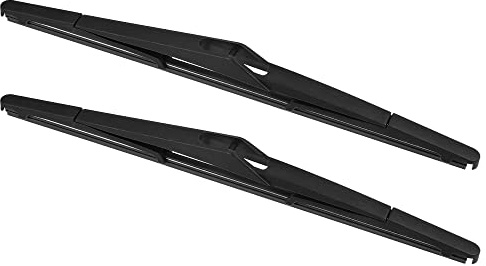 A ABSOPRO Escobilla Limpiaparabrisas Trasero Para Assb 9-3 05-12 2Uds | Color Negro, Material Plástico Y Caucho, Tamaño 12 Pulgadas, Para Ford Focus, Para Opel Para Astra, Para Volvo V60