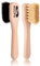SULPO Cream Brush Pot Brush Shoe Brush - Soft Brush - Leather Brush Dirt Brush for Leather Shoes - 2 Piece Set - 1 Black and 1 Natural - Shoe Care