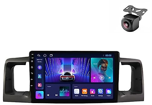 Android 12 Car Radio para 2 DIN de Coche NAVEGACIÓN con Pantalla Táctil 9 Pulgadas Reproductor Multimedia Autoradio Estéreo Car-Play (M100S 4core 1+16G)