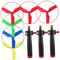 ibasenice 1 Jeu Soucoupe Volante en câble Plastique ovni Soucoupe Volante à Tirer Jouet à hélice Les Jouets d'enfants Jouets de garçons Jouet de tir à Disque d'entraînement Jeu de Chasse CD