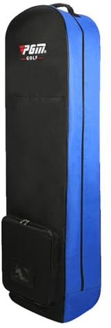 Borsa da Viaggio Golf per Aereo con Ruote e Imbottita, Sacca da Golf da Viaggio Pieghevole, Tessuto in Nylon 630D Impermeabile, Copertura Protettiva per Mazza da Golf, Regalo per Uomini Donne Golfisti