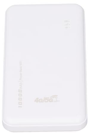 Mobiler 4G-LTE-WLAN-Hotspot mit SIM-Kartensteckplatz, 10.000-mAh-Batterie-Powerbank, Entsperrtes 5G-USB-WLAN-Modem, Unterstützt die Gemeinsame Nutzung von 10 Benutzern,
