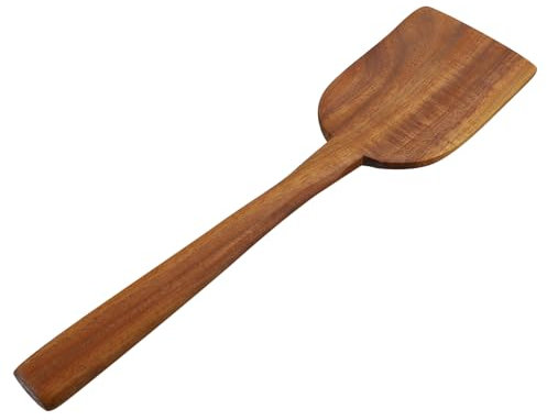 FUNOMOCYA Espátula De Madera Ecológica Utensilio De Cocina Herramienta Resistente Y Cómoda Con Agarre Para Cocinar Hornear Y Servir Para Familiares Y