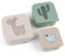 Done by Deer Snackbox-Set 3-er Pack Lalee Sand Mix - Praktischen Snackboxen in drei verschiedenen Größen - Box: 100% PP, Deckel: 100% PE in Lebensmittelqualität