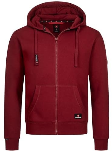 Höhenhorn Woodberg Herren Hoodie Pullover Rot Gr. 3XL
