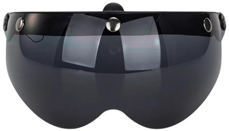 Universal 3-Snaps Visor Open Face Helmet Wind Shield Flip Up Down Bubble Visor Open Face Visor Wind Shield,reliable
