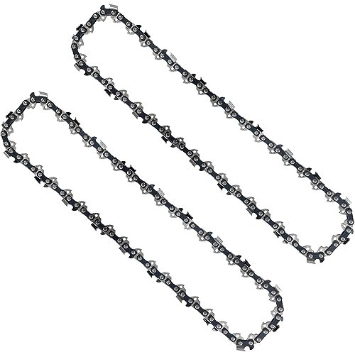 Opuladuo 2 x Sägekette 25 cm 3/8'' 1,1 mm 40 TG, Kettensäge Kette kompatibel für WORX WG322E.9 WG322E.1 WG322E, kettensägenketten kompatibel mit WORX WG323E WG323E.9