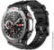 TiMOVO banda deportiva compatible con T-Rex 3 Smartwatch, suave de silicona ajustable Watch Band, Skin-Friendly correa para T-Rex 3 con 1 herramienta de instalación, Negro
