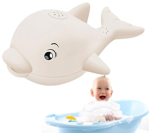 Ballena Rociador De Baño | Pulverizador Infantil Educativo con Música Suave,Juego Educativo Interactivo para Piscina Cocina Jardín Playa Pileta Natación