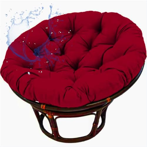 Aocase Rundes Wasserdichtes Sitzkissen Hängeschaukel Kissen Polster Autositzen und Gartenstühle Ideal für Outdoor und Indoor Einsatz in Hängehöhle Lesesessel oder Papasansessel,No03,50×50cm