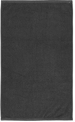 ESSENZA Badematte Connect Organic Uni Grau, 60x100 cm - 100% Baumwollfrottier - Uni