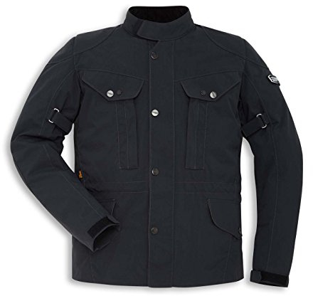Ducati Scrambler Stoffjacke Baja schwarz Größe XXL