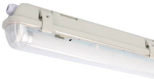 LED's light 2401202_01 Feuchtraumleuchte mit HF-Bewegungsmelder und LED-Röhre 120 cm 14W neutralweiß IP65
