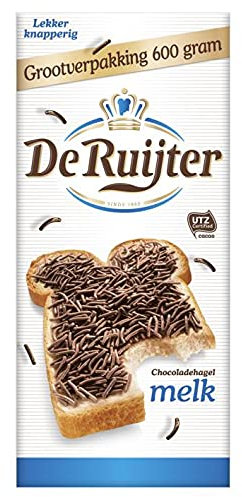 De Ruijter Chocolade Hagel Melk chocolat Sprinkles lait 600G