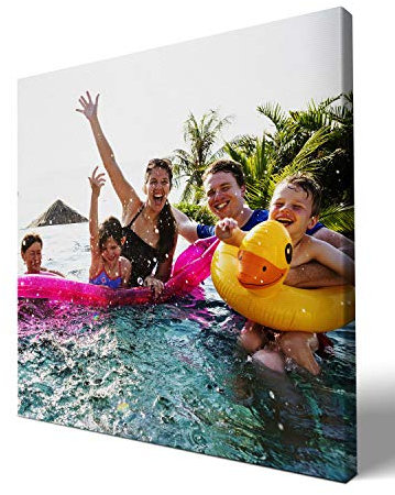 wandmotiv24 Leinwandbild - Foto auf Leinwand mit Online-Vorschau - personalisierte Wanddeko - Bild mit Wunschmotiv - Fotogeschenk - 50x50 cm