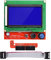 Hailege 3D-Drucker Reprap Smart Controller 12864 LCD-Display mit Smart Controller Board für 3D-Drucker RAMPS 1.4 Reprap Mendel Prusa 128x64 LCD Blaue Farbe