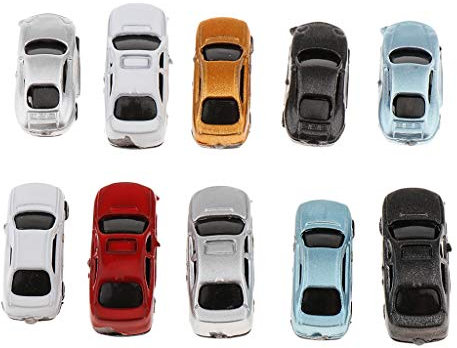 IPOTCH 10pcs Mini Auto Modell Modellauto Kinder Spielzeug Geschenke - 1: 150