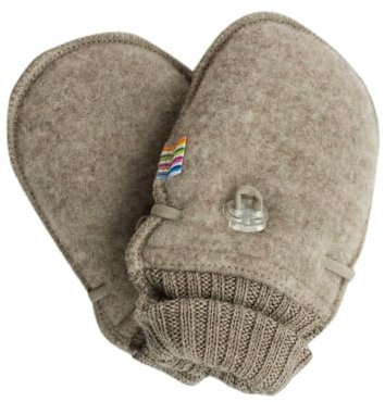 Joha Kinder Baby Handschuhe aus 100% Wolle Sesame Melange-80