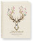 Stammbuch der Familie personalisiert Chifre beige A5 ca. 18 x 23 cm Familienstammbuch Stammbücher Hirsch in Handarbeit