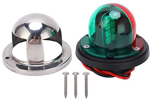 DEWIN Signallicht, Boot Marine LED Navigationslichter Rot Grün Bootslichter Marine Segeln Signallampe für Schiff Yacht 12V