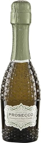 PETER RIEGEL BIOWEIN Pizzolato - Spumante Prosecco DOC, Mini, 11% Vol, 200ml (1er Pack)