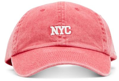 STEVE MADDEN Damen Sma-4229-red-o/S Baseballkappe, Rot/Ausflug, einfarbig (Getaway Solids), Einheitsgröße