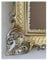 Generisch BILDERRAHMEN Barock 50x70 cm Prunk Rahmen Antik Fotorahmen 70x90 cm Gemälde Rahmen hochzeitsrahmen Werbetafel (Gold/Silber)