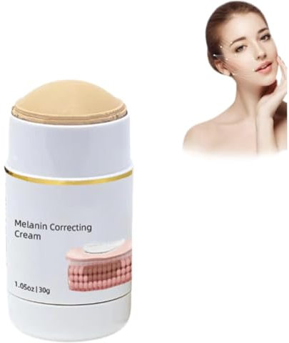 Crème correctrice de mélanine, crème correctrice de taches brunes, correcteur de taches brunes pour le visage, crème anti-pigmentation, pour tous les types de peau (1PCS)