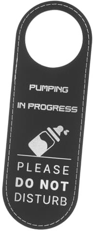 TOYANDONA Tür Hängeschild Aus Stillen Erinnerung Erinnerung Stillroom Schild Türschild Kinderzimmer Türkenzeichnungsschild Still-erinnerungsschild Doppelseitiges Tür-hängeschild