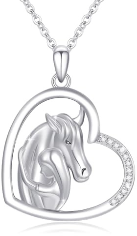 PARYFO 925 Sterling Silber Tier Halskette für Frauen Mädchen Süßer Tier Anhänger Sterling Silber Schmuck für Weihnachten Geburtstag Geschenke