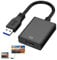 USB to HDMI Adapter Cble,3.0/2.0 USB to HDMI cable for Windows 7 8 10,HDMI to USB Adapter Video Converter for Multi-Display, Laptop HDTV, , Mirror & Extend Modes,High-Definition 1080P Graphics