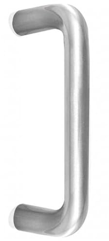Loops Satin Stainless Steel 19mm D Shape Pull Handle - 425mm Length, Grade 201 - Door Handle