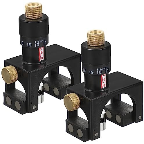 Angoily Planer Calibrator for Woodworking Tools and Accessories Adjustable Planer Setting Tool for Woodworking