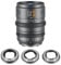 SIRUI VP-1 Vision Prime 1 T1.4 Full Frame Cine Lens, 24mm Manual Focus Cinema Lens with Pre-Installed E Mount, Interchangeable RF/Z/L Mounts, 1 Lens for 4 Mounts (Metal Gray, E/RF/Z/L Mounts)