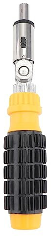 iplusmile Clé à Cliquet Multifonction Tournevis Outil pour Électricien Mécanicien Compatible